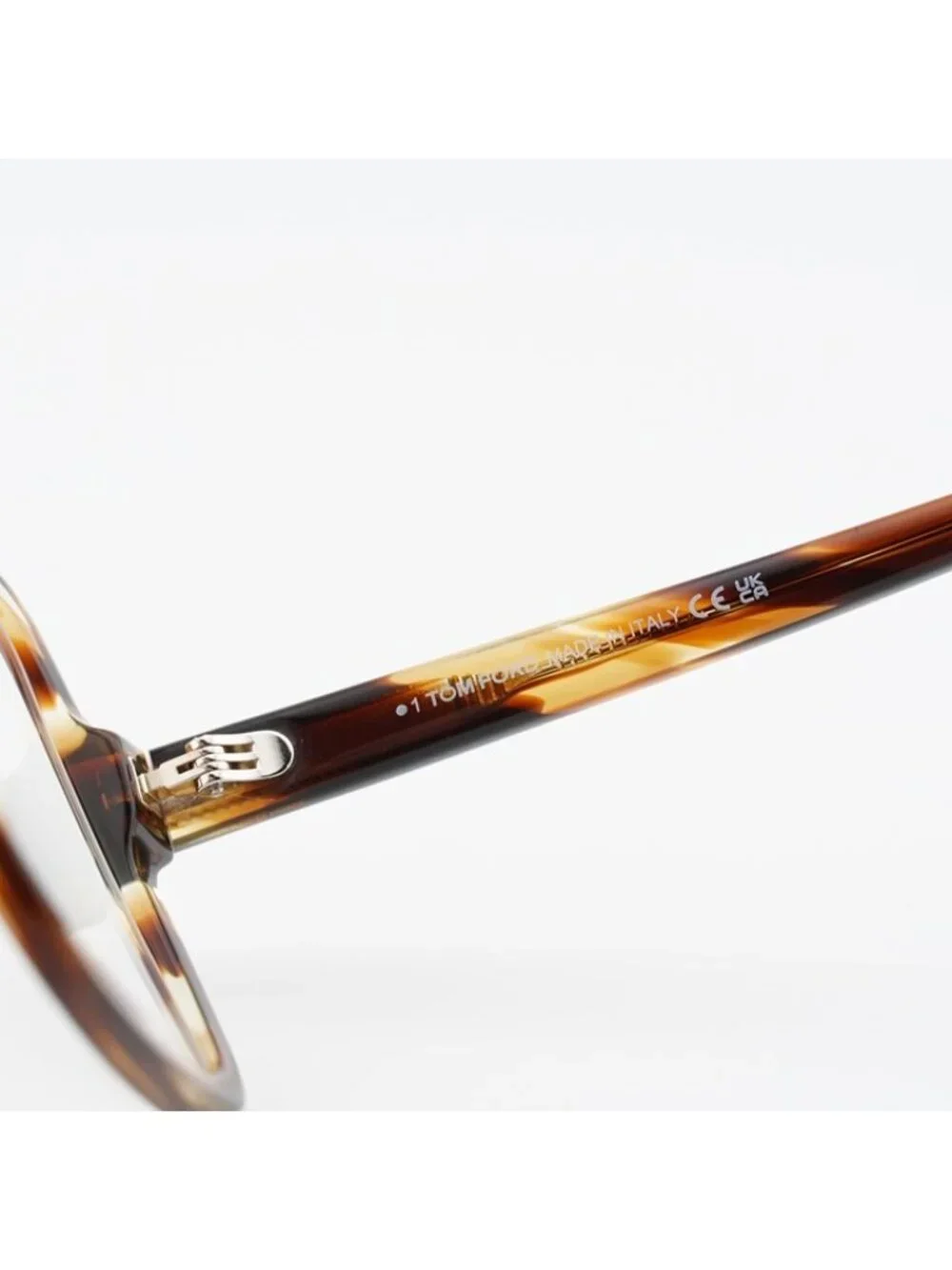 Tom Ford FT6063-B 055 Eyeglasses Coloured Havana 56mm Square Frame